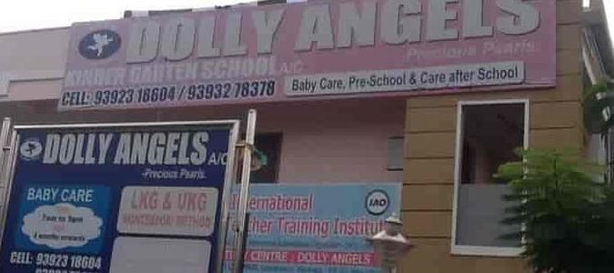 dolly angels school baby care center