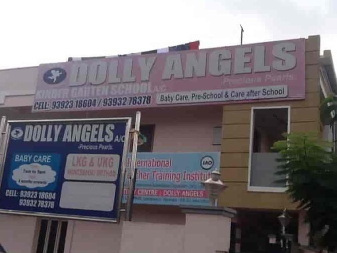 dolly angels school baby care center