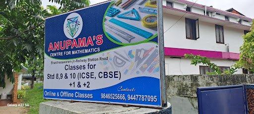ANUPAMA' S CENTRE FOR MATHEMATICS