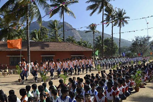 Maruthi Vidya Kendra School || S.S Puram || Thumkur